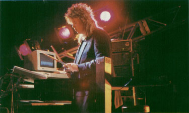 Jerome Froese onstage in Los Angeles, 1992